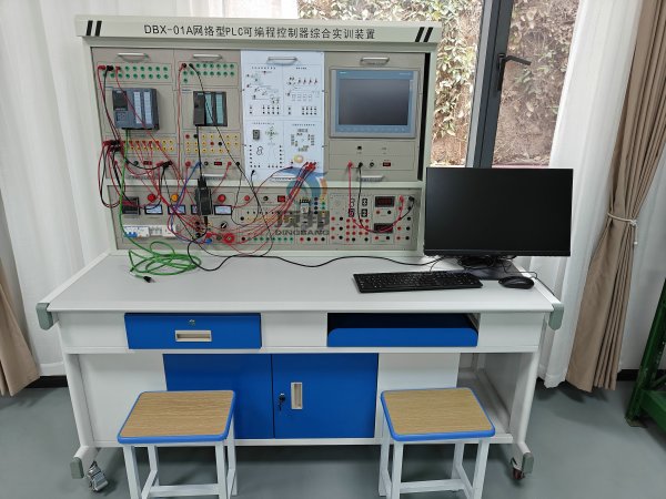 網絡型PLC可編程控制器綜合實訓裝置(S7-300,S7-1500雙PLC)