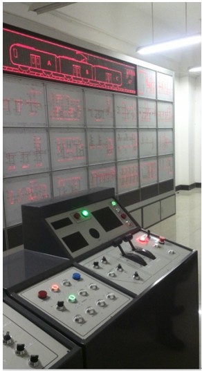 城市軌道交通列車電氣回路系統(tǒng)教學(xué)平臺(tái)